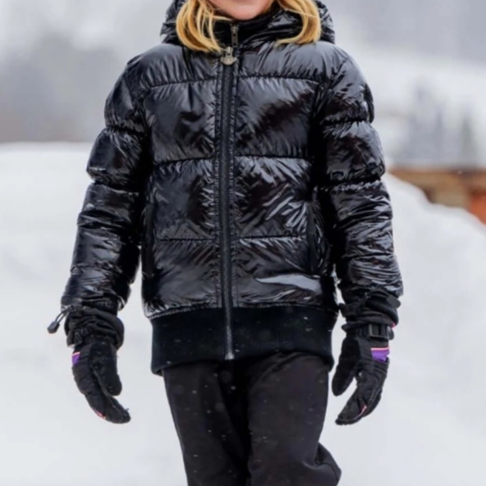 APPAMAN FLURRY PUFFER COAT BLACK 7